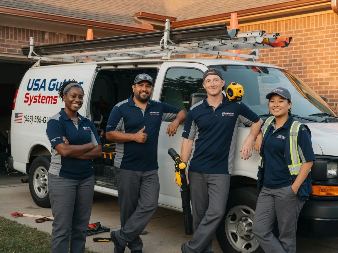 Gutter Installation company in Husser, LA